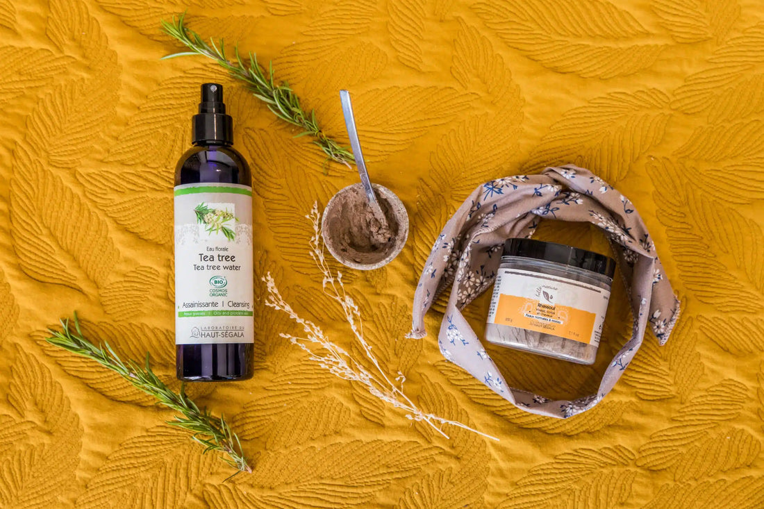 Masque purifiant au rhassoul et hydrolat de tea tree
